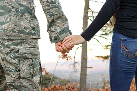 dating long distance military